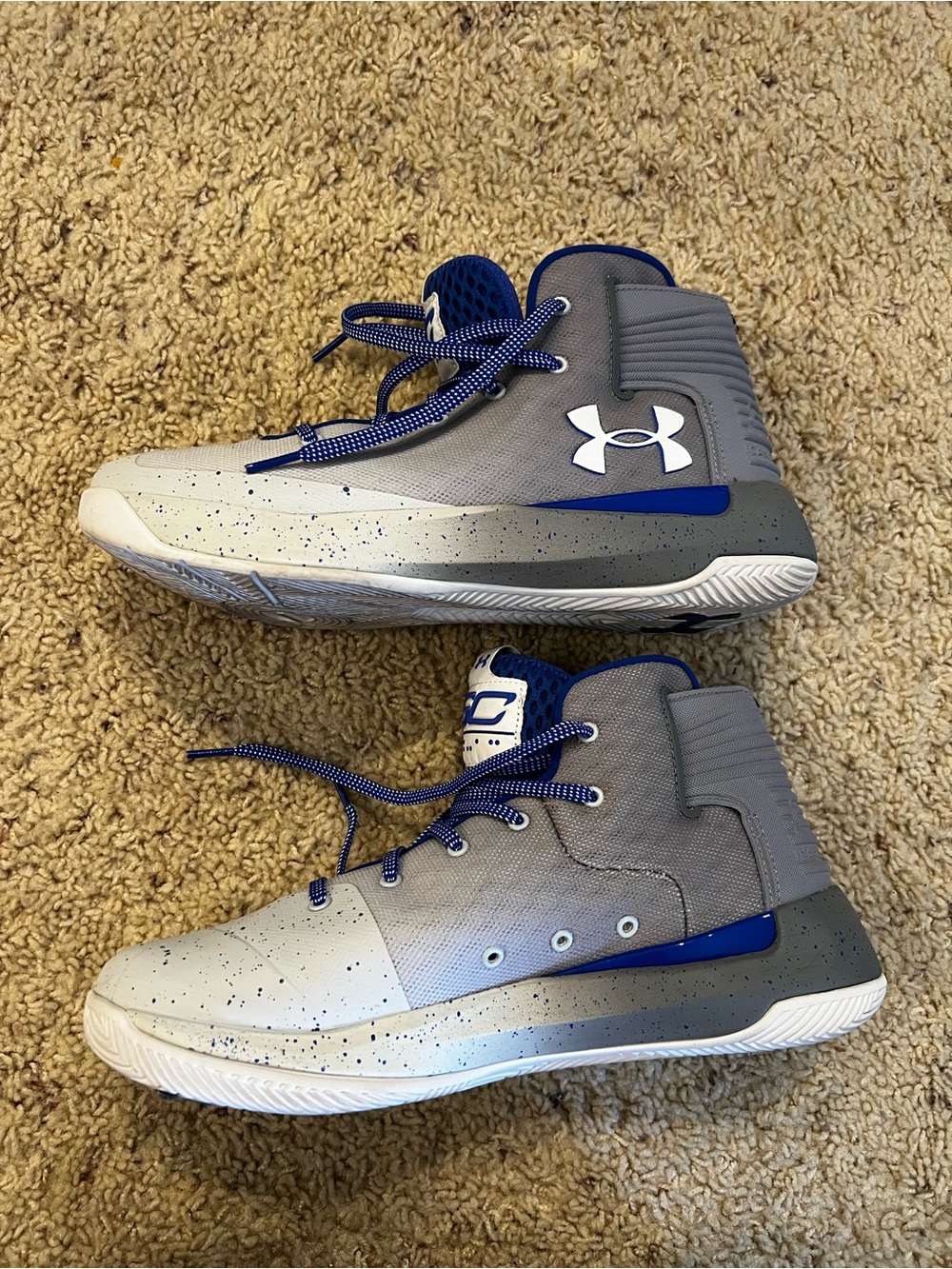 Men’s Under Armour Steph Curry 3zer0 Basketball Tennis Shoes Size 9 - Picture 6 of 7